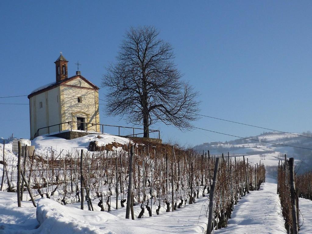 Cascina Sant'Eufemia v zimě