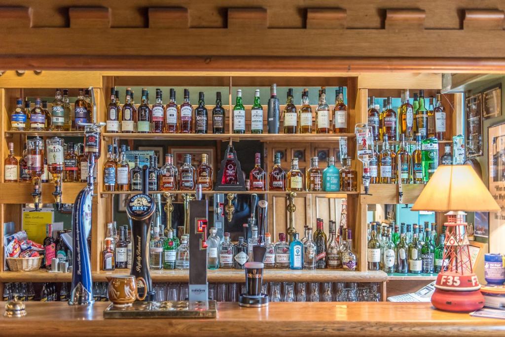 Nápoje v ubytování Crinan Hotel