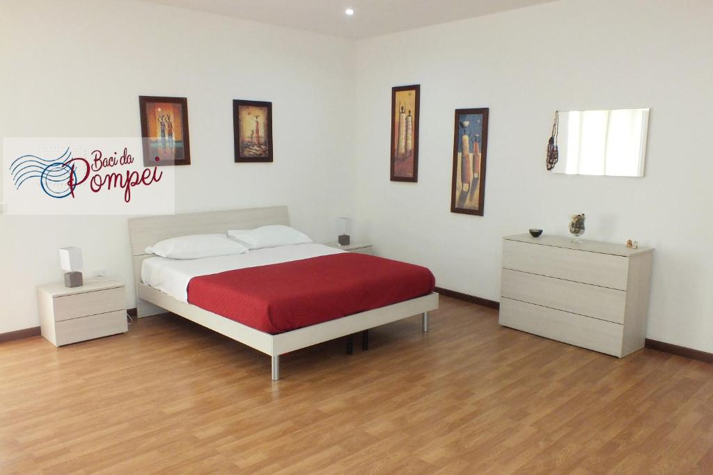 Katil atau katil-katil dalam bilik di Bacidapompei