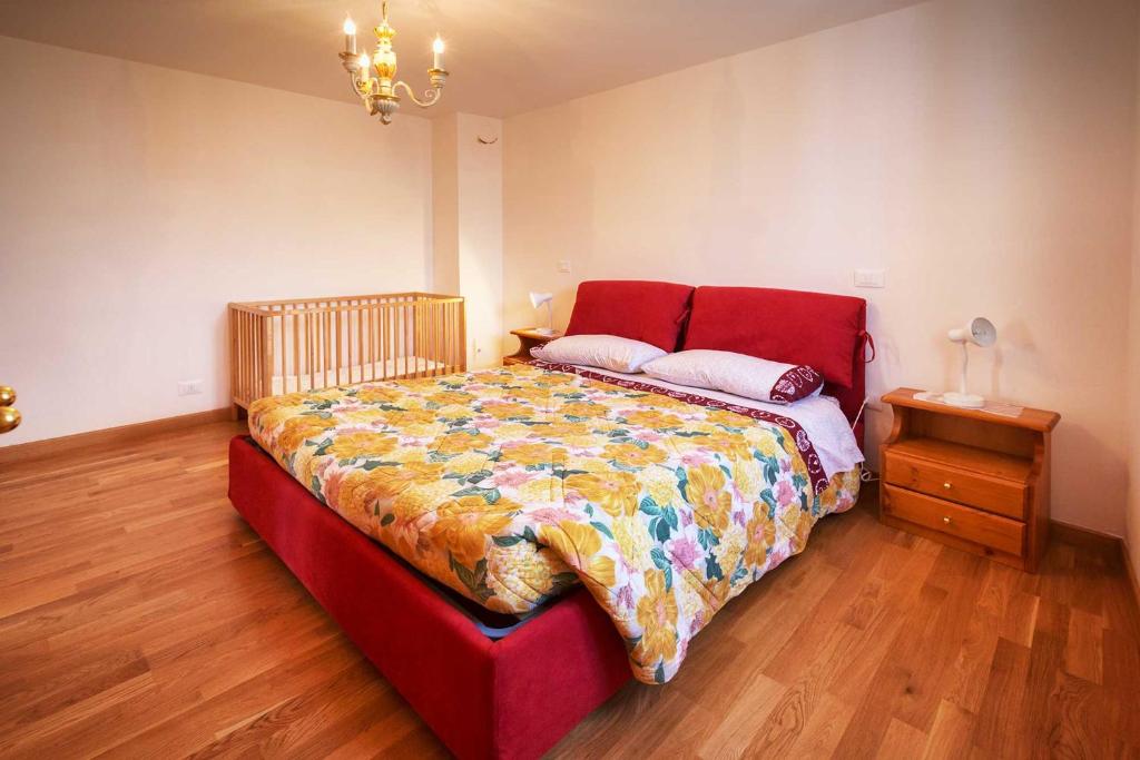 Krevet ili kreveti u jedinici u okviru objekta Albergo Diffuso "Col Gentile" Socchieve