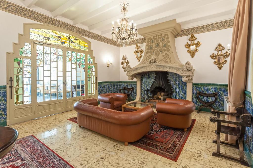 Posezení v ubytování Hotel Diana