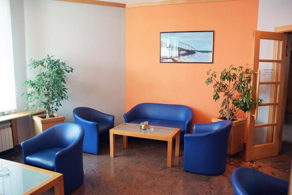 Posezení v ubytování Hotel Cubic