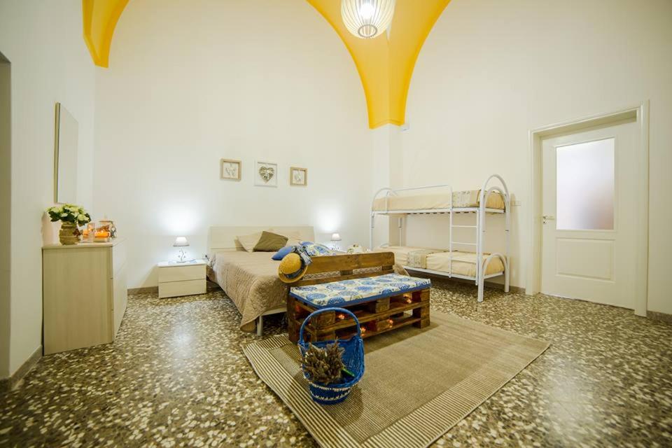 Posezení v ubytování Casa Meluccia