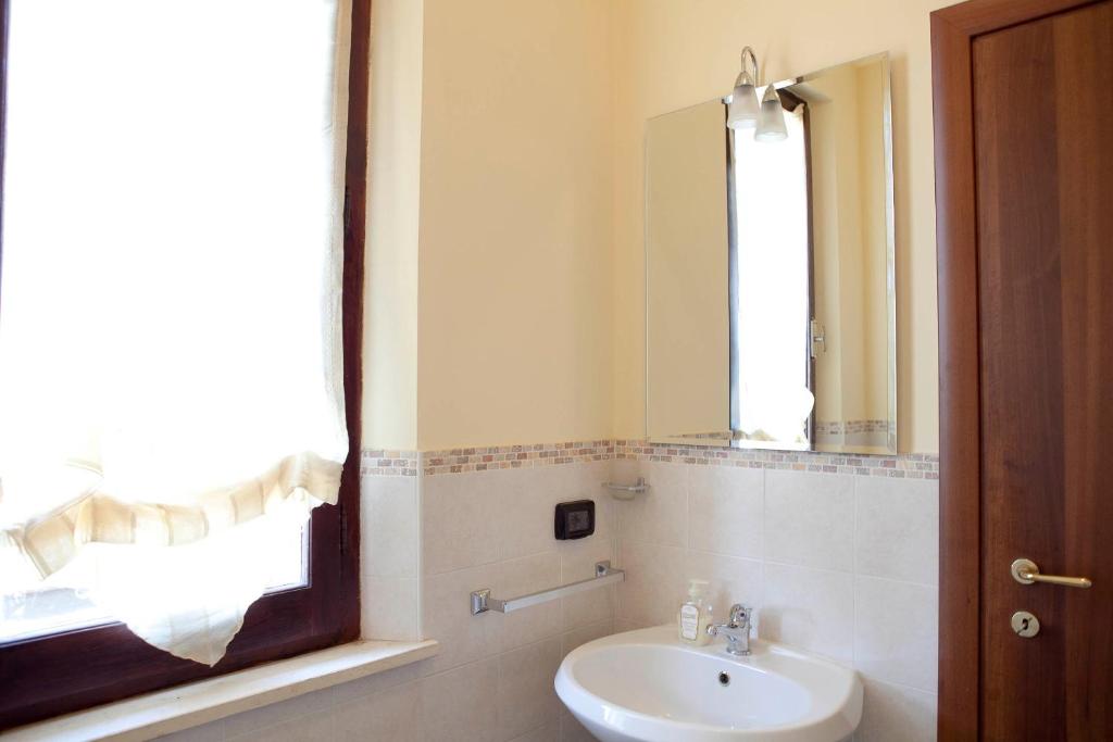 Koupelna v ubytování B&B Raffiori