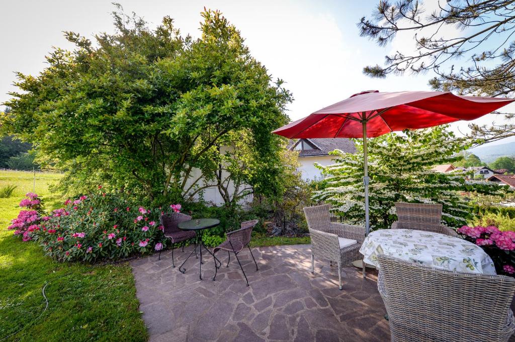 Zahrada ubytování Apartments Jaka