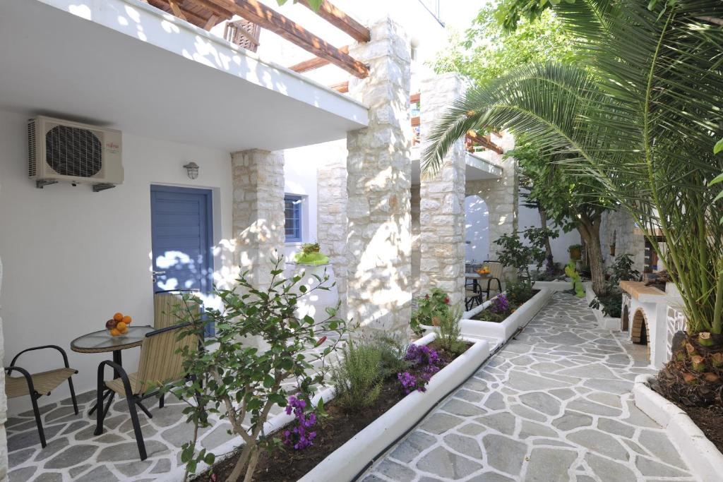 Zahrada ubytování Alexandros Studios