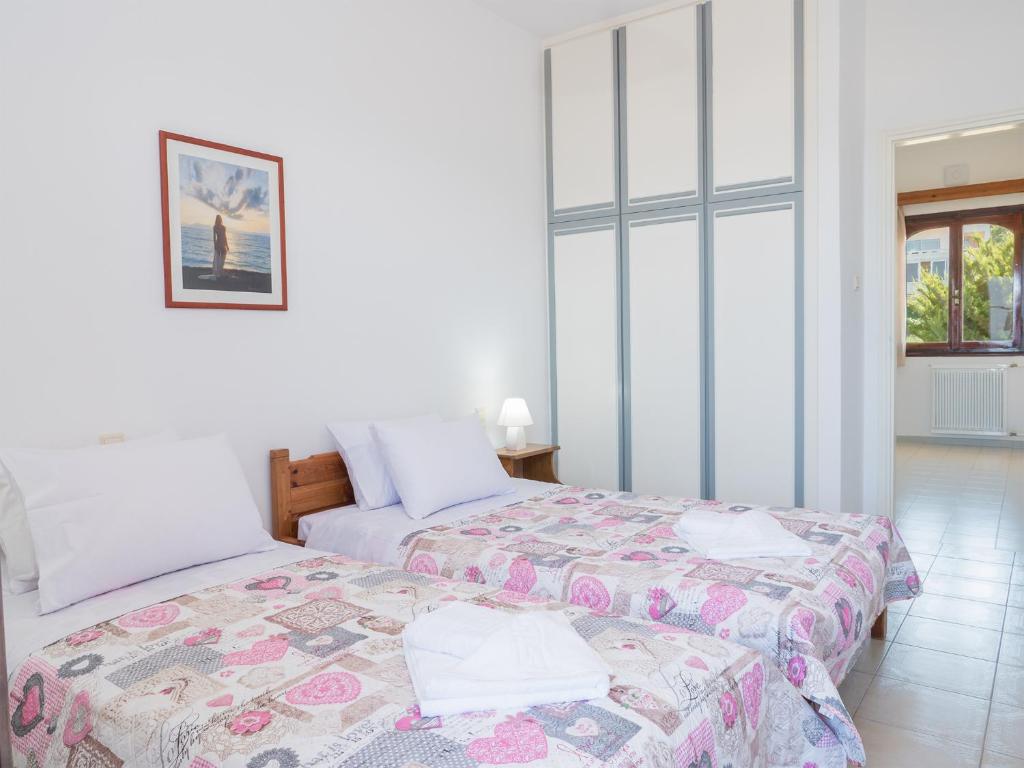Posteľ alebo postele v izbe v ubytovaní Romantic Corner Maisonette houses
