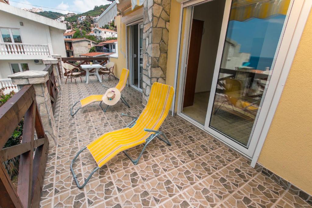 Balkón nebo terasa v ubytování Holiday Home Siesta