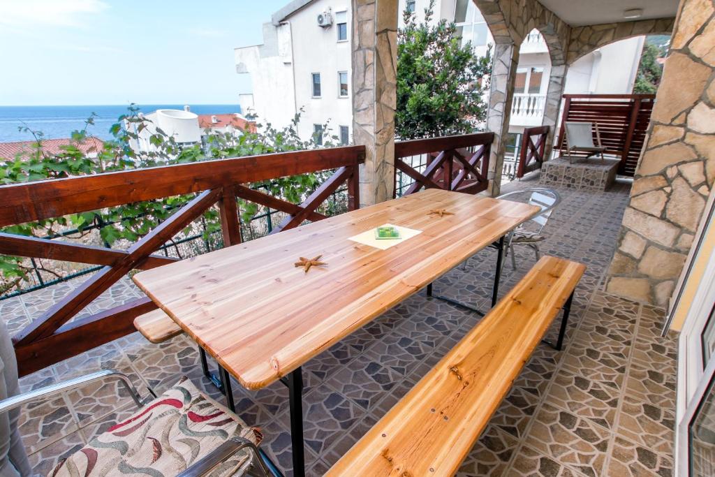 Balkón nebo terasa v ubytování Holiday Home Siesta