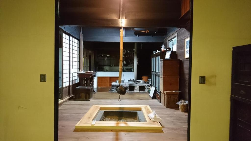 Posezení v ubytování Guesthouse Okagesan