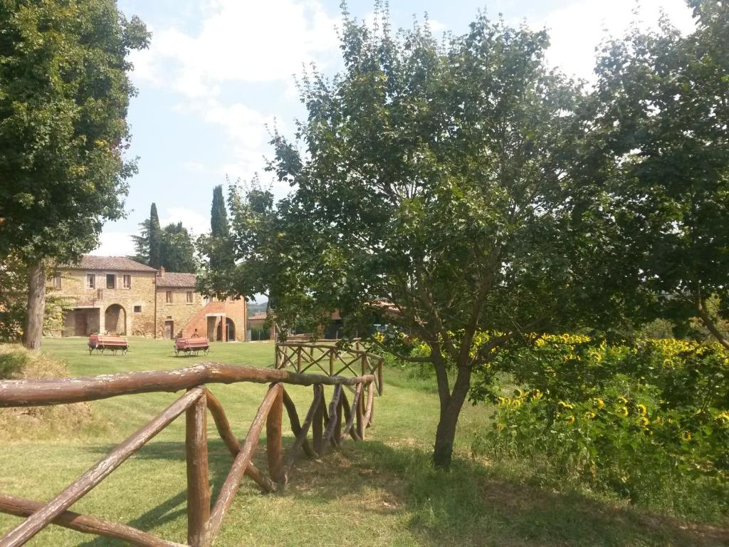 Zahrada ubytování Podere La Capacciola