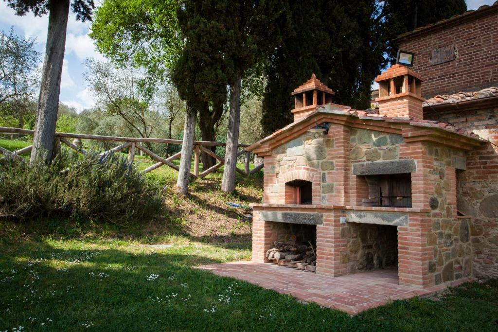 Zahrada ubytování Podere La Capacciola
