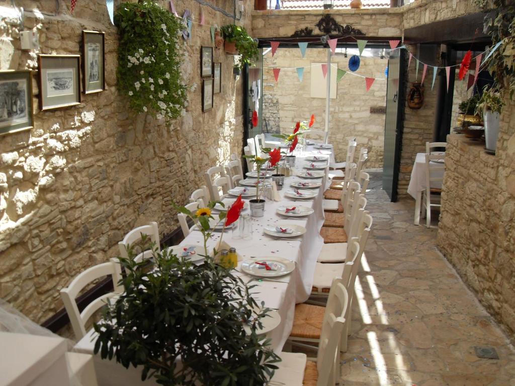 Restaurace v ubytování Stou Kir Yianni