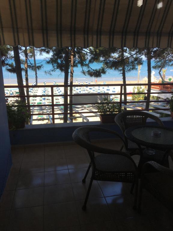 Balkón nebo terasa v ubytování Espana aparthotel