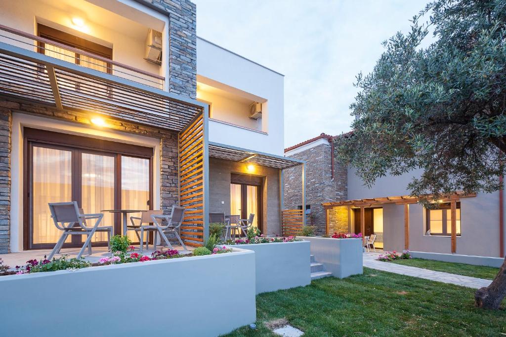 Zahrada ubytování Enalia Villas