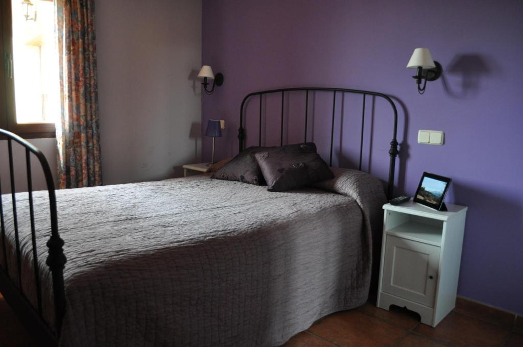 Postel nebo postele na pokoji v ubytování Hotel Langa