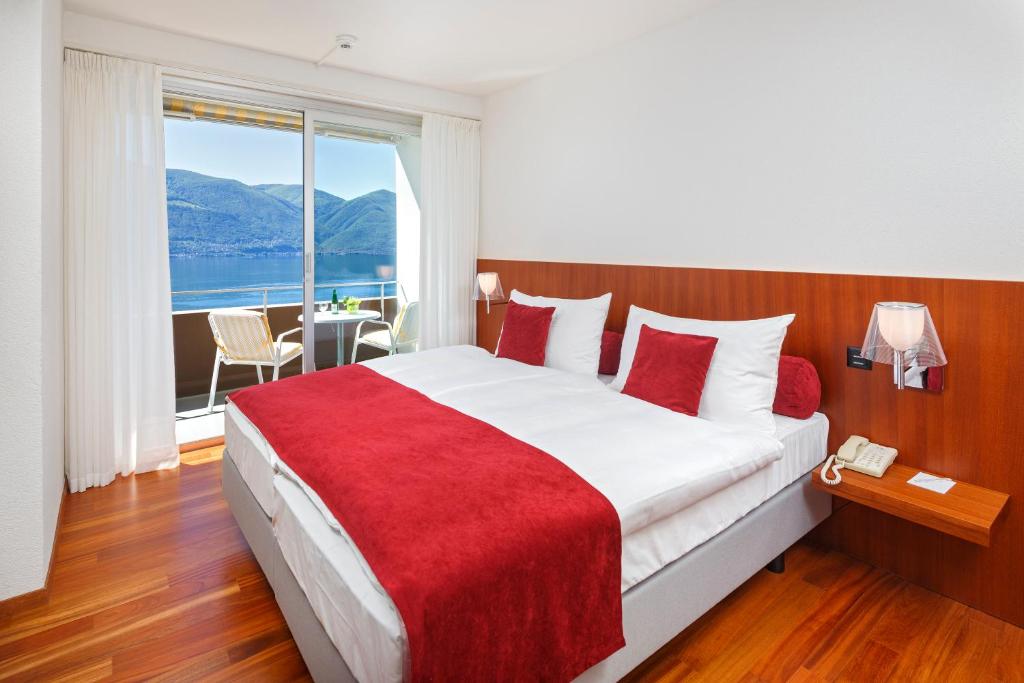 Postel nebo postele na pokoji v ubytování Casa Berno Panorama Resort