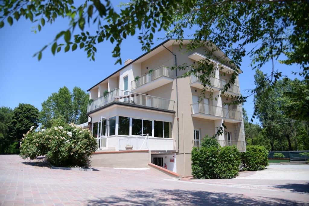 Budova, kde se hotel nachází