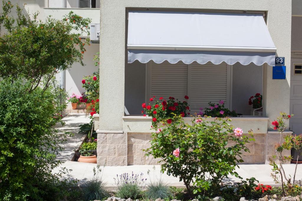 Zahrada ubytování Apartments Ivandić