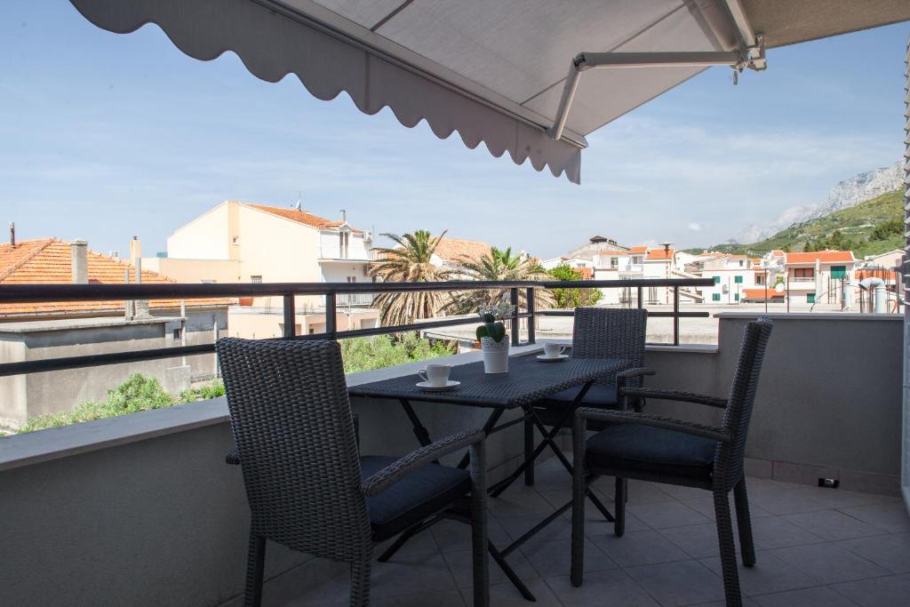 Balkón nebo terasa v ubytování Apartments Ivandić