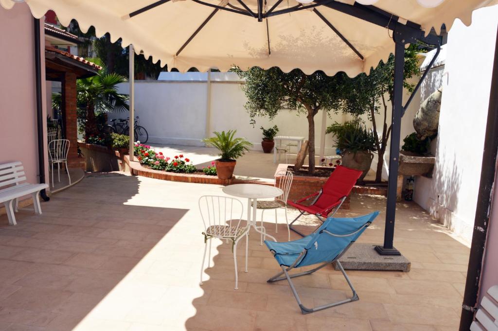 Patio nebo venkovní prostory v ubytování B&B Cumpari Turiddu