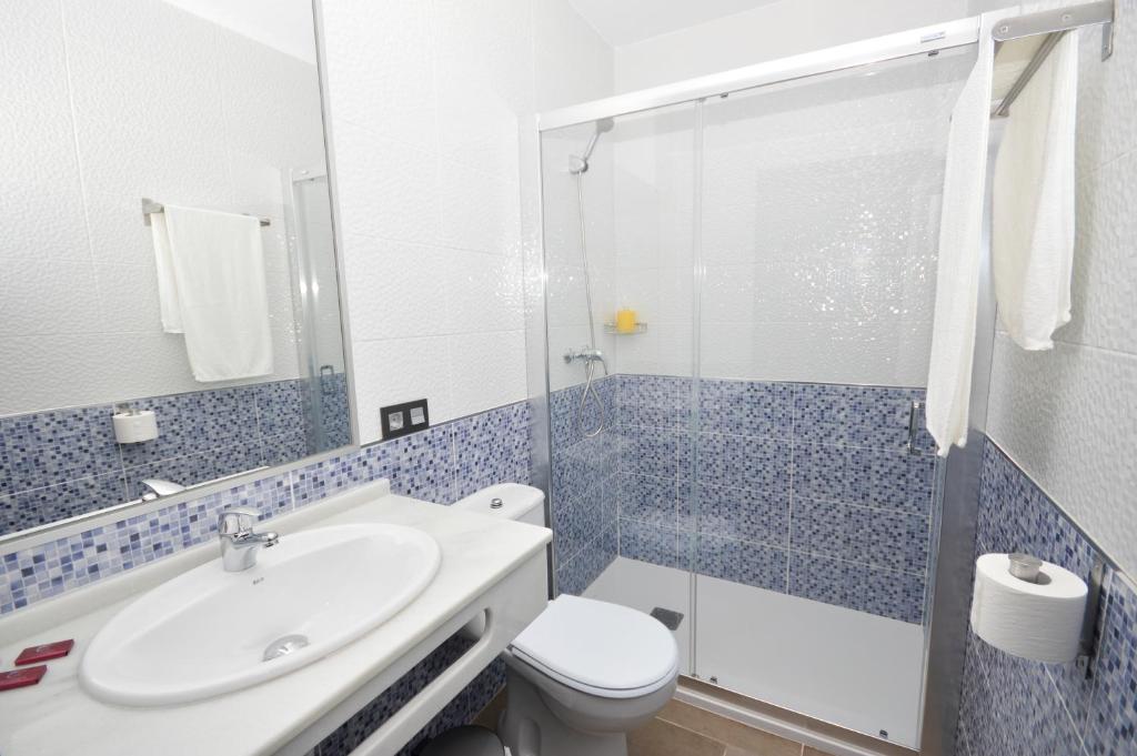 Kúpeľňa v ubytovaní Hostal Maria Jose