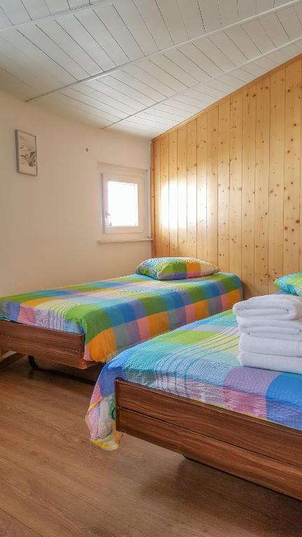 Postel nebo postele na pokoji v ubytování Hotel Restaurant Monte Leone