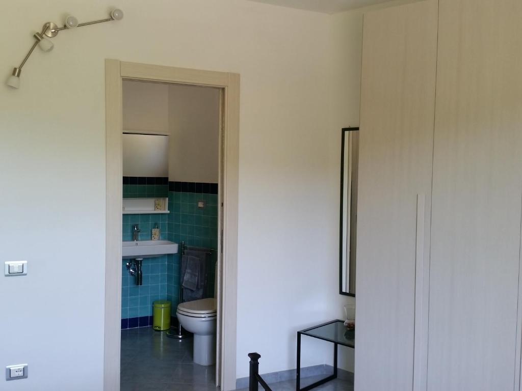 Koupelna v ubytování B&B La Costa