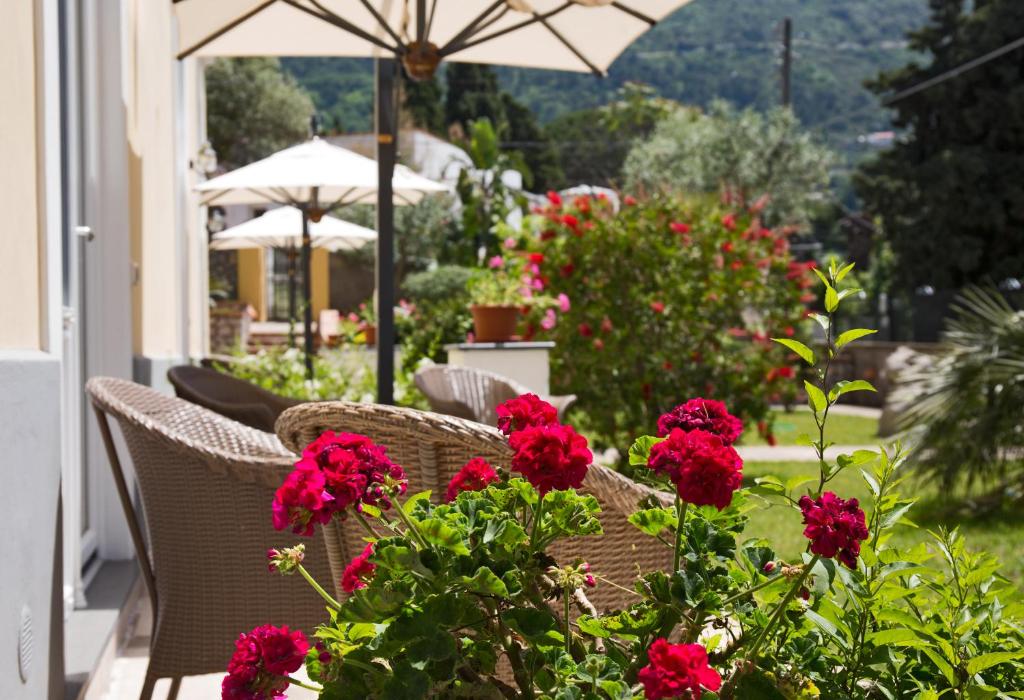Zahrada ubytování Hotel Villa Ceselle