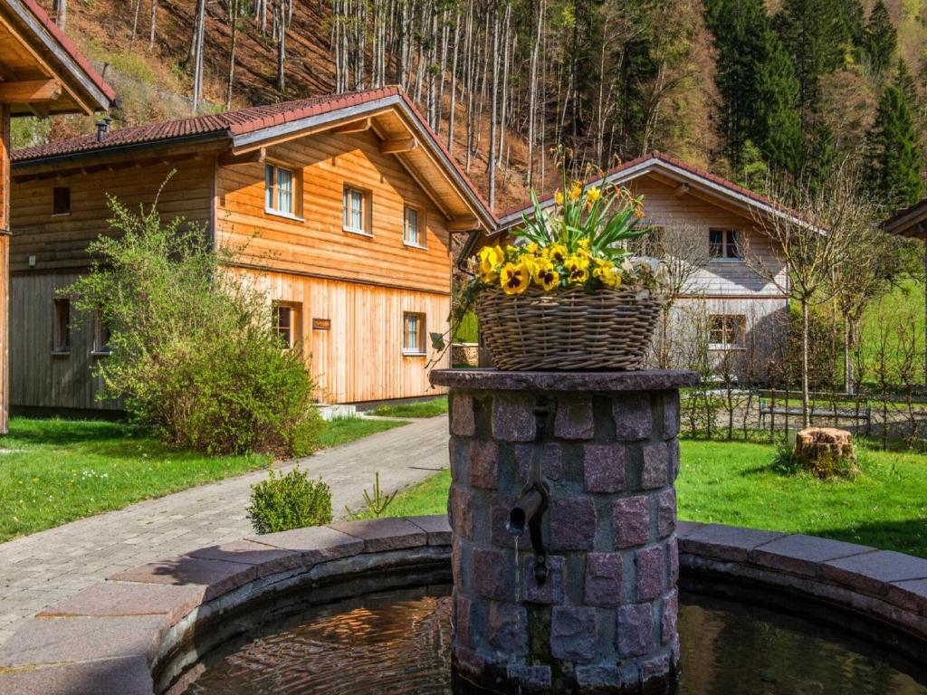 Zahrada ubytování Ferienhaus Valleu