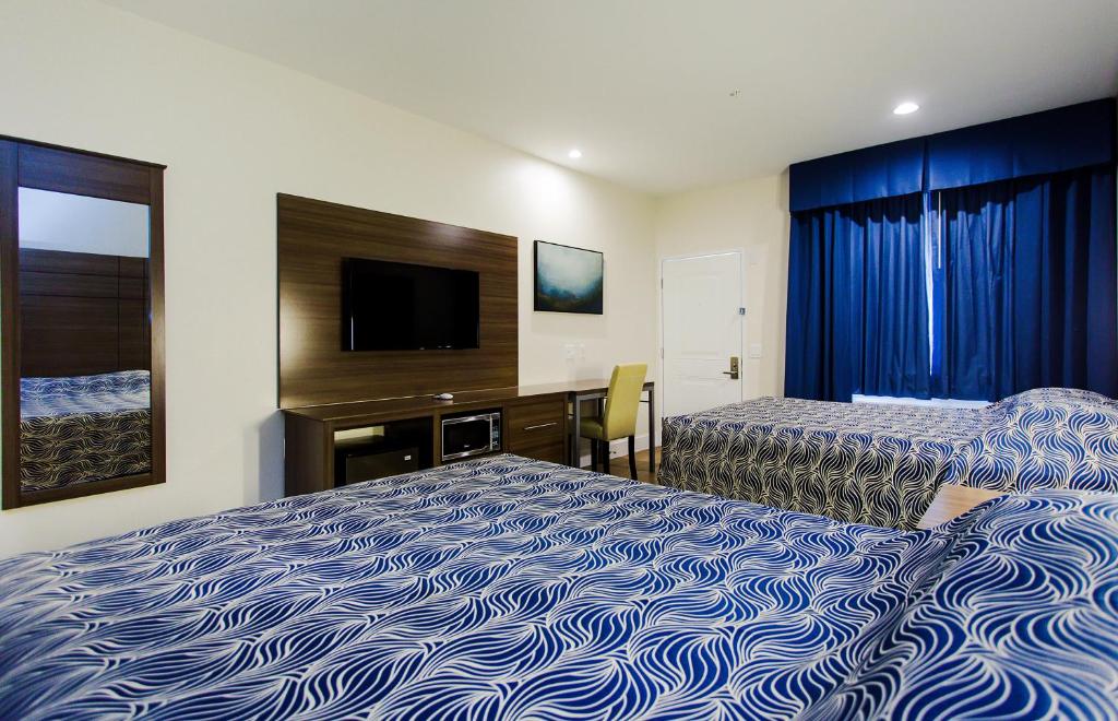 Palace Inn Blue US-59 & Gessner - Sala Matrimoniali Con Due Letti Queen