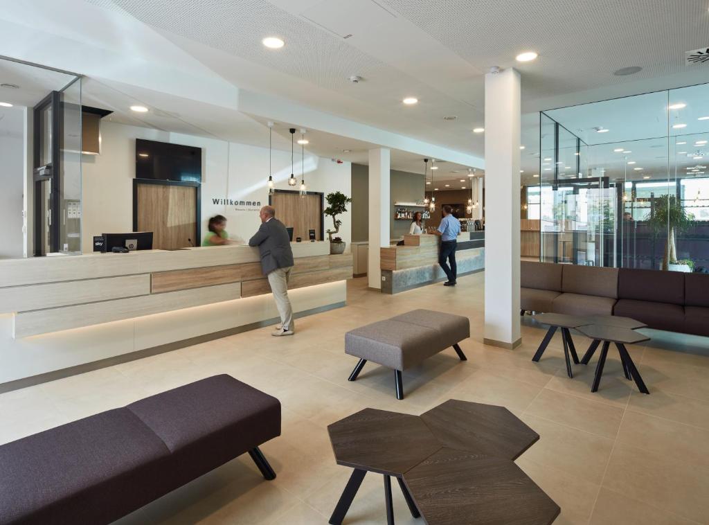 Vstupní hala nebo recepce v ubytování Best Western Hotel Tulln