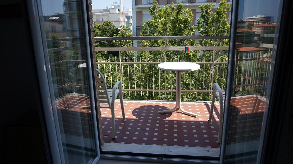 Balkón nebo terasa v ubytování Hotel Daria