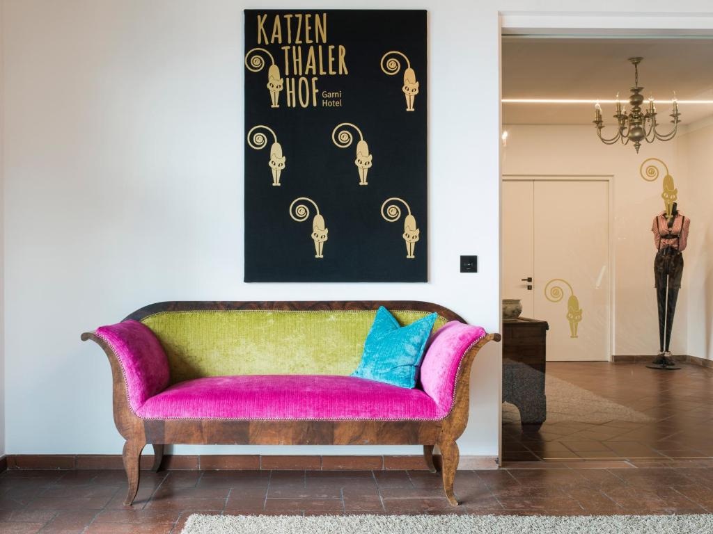 Posezení v ubytování Garni Hotel Katzenthalerhof