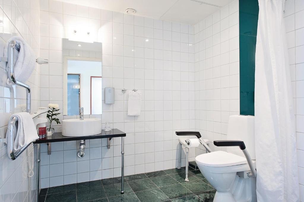 Koupelna v ubytování Elite Stadshotellet Växjö