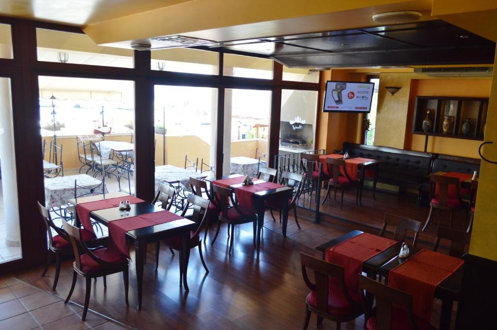 Posezení v ubytování Stankoff Hotel