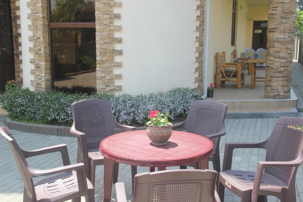 Posezení v ubytování Guest House Kobuleti
