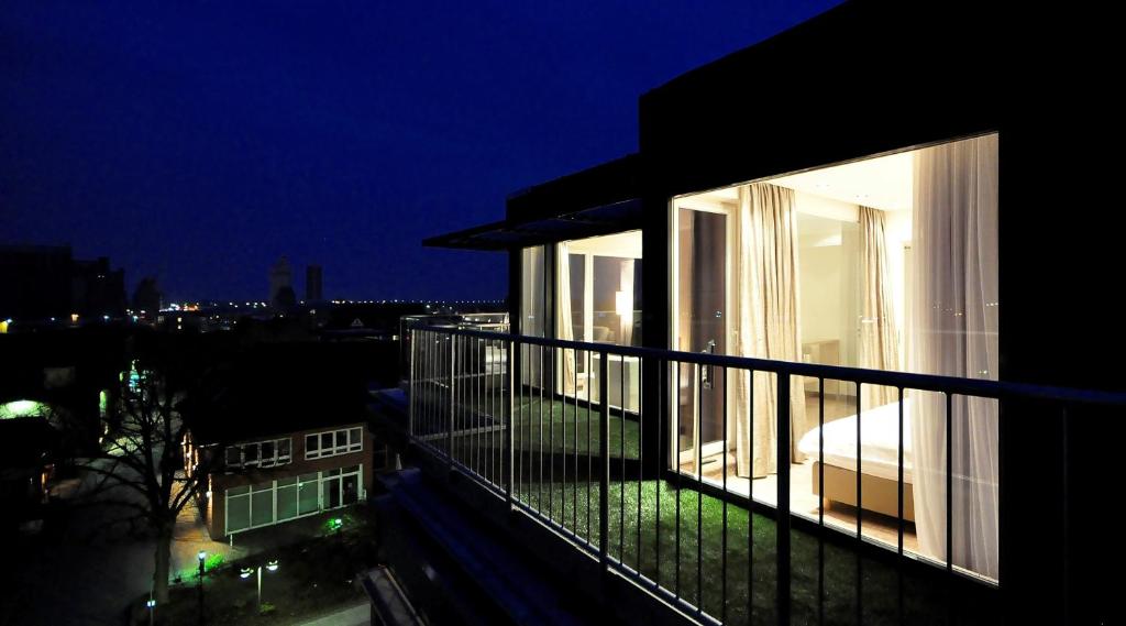 Balkón nebo terasa v ubytování Thomas Hotel Spa & Lifestyle