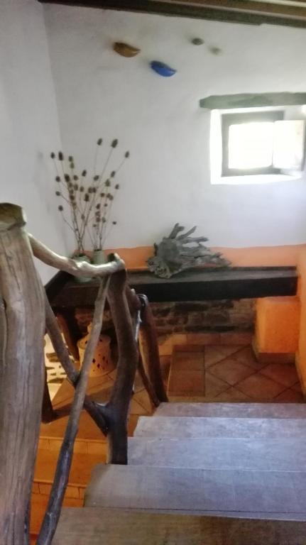 Posezení v ubytování Albergue De Soba