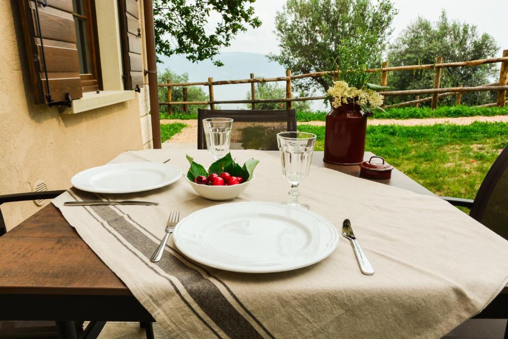 Vonkajšia záhrada v ubytovaní Cascina Varini