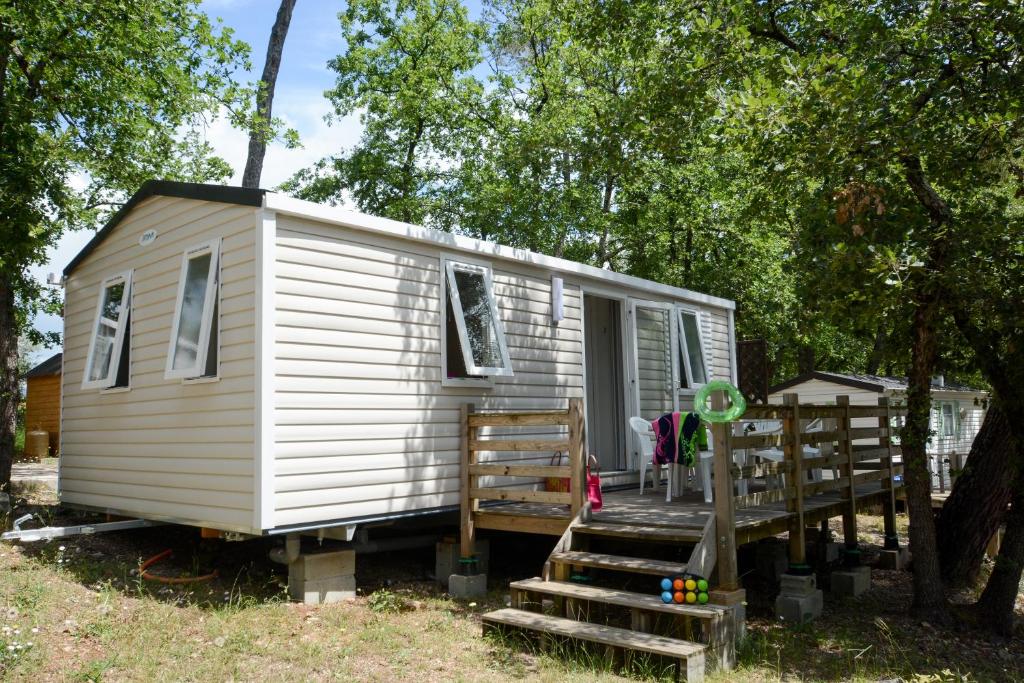 Zahrada ubytování Camping Le Parc