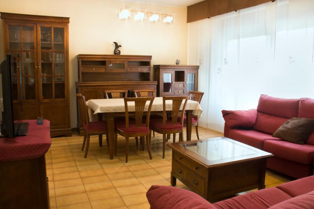 Posezení v ubytování Hostal Portofino
