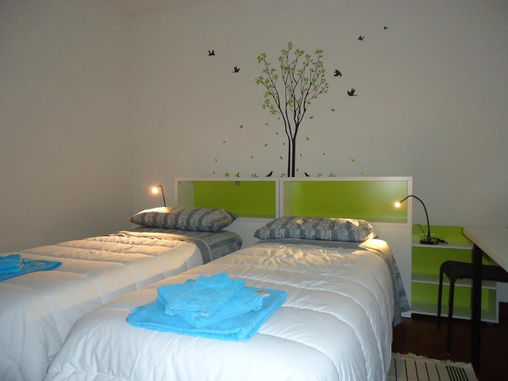 Postel nebo postele na pokoji v ubytování Re Leone Bed and Breakfast