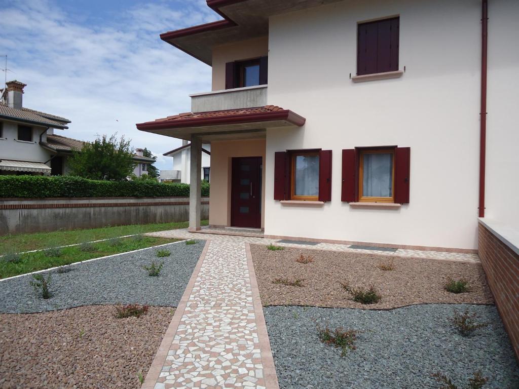 Budova, kde se bed and breakfast nachází