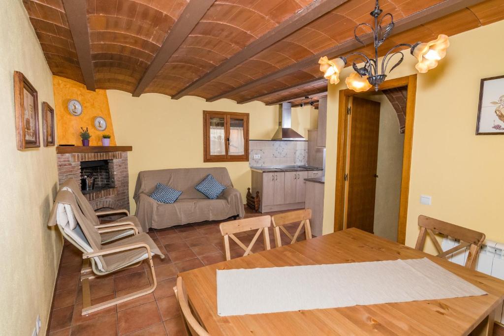 A seating area at Casa Las Eras