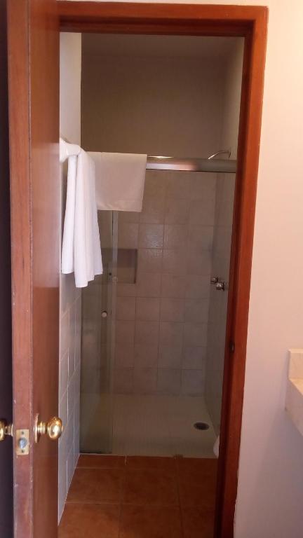 Koupelna v ubytování Tecnohotel Mérida Norte