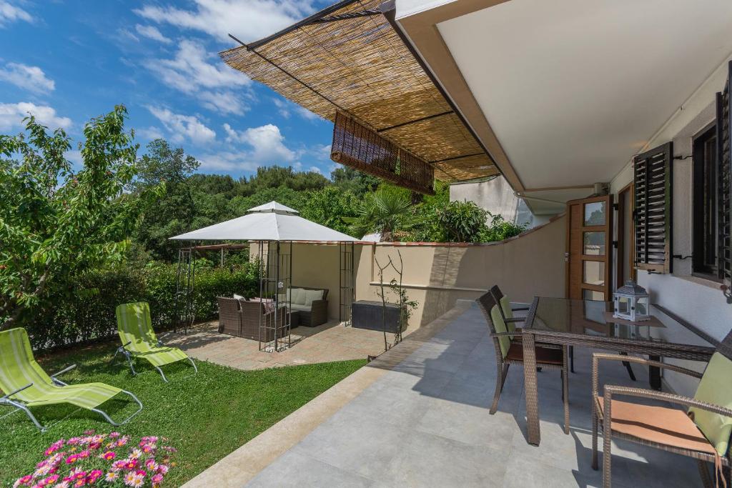 Zahrada ubytování Luxury Apartments Sonja