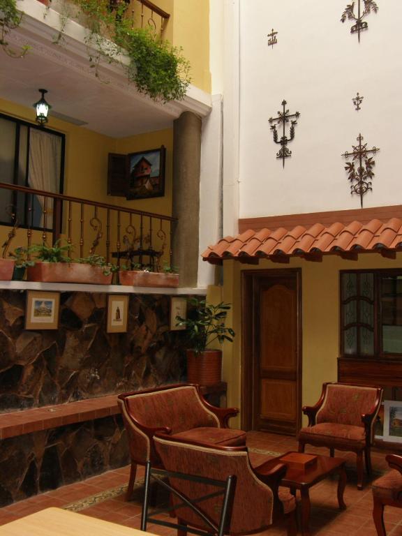 Posezení v ubytování Mía Leticia B&B
