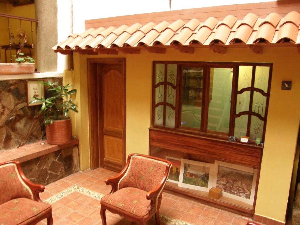 Posezení v ubytování Mía Leticia B&B
