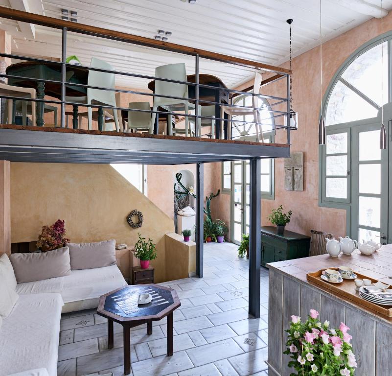 Posezení v ubytování Guesthouse Lila